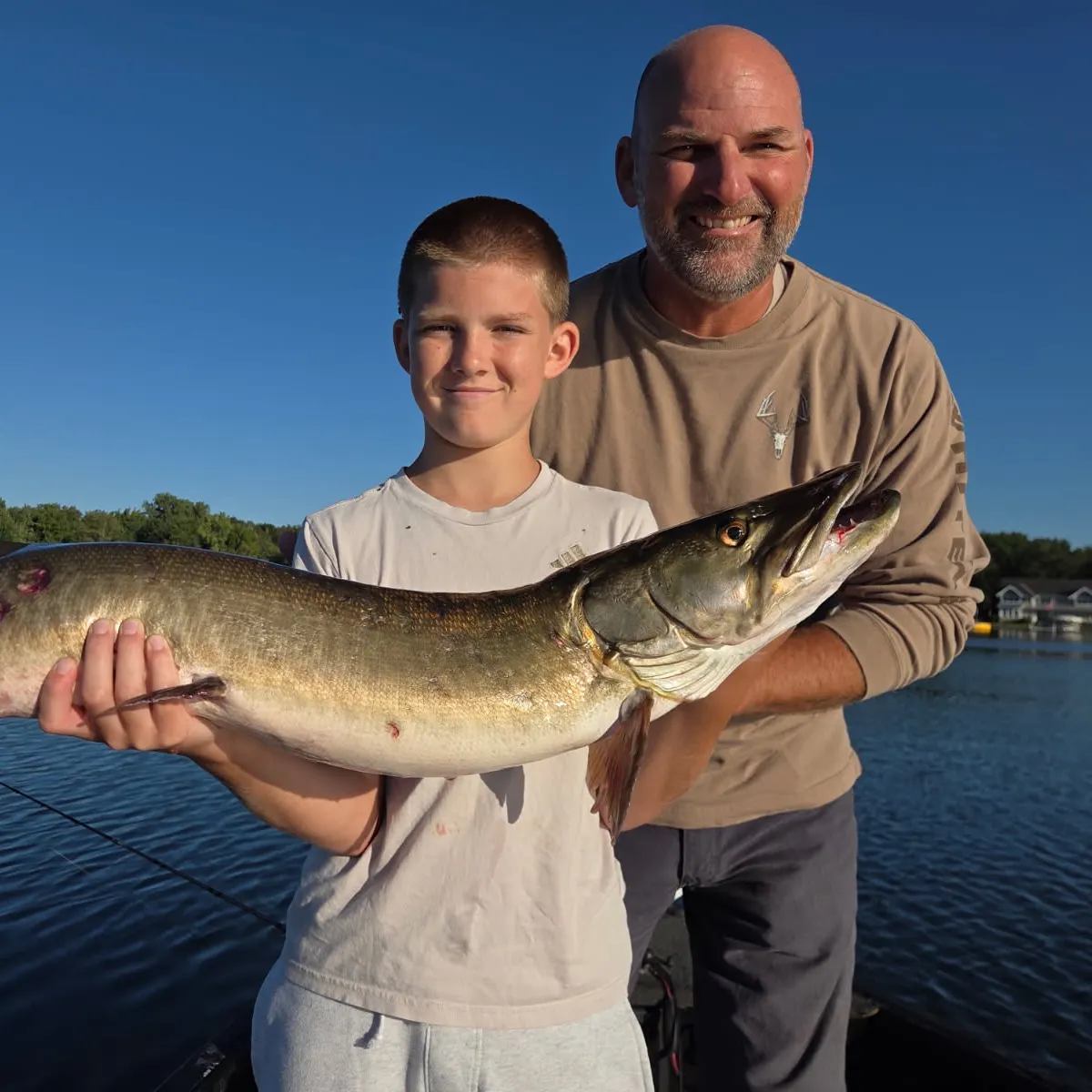 Muskie caught on Fishbrain