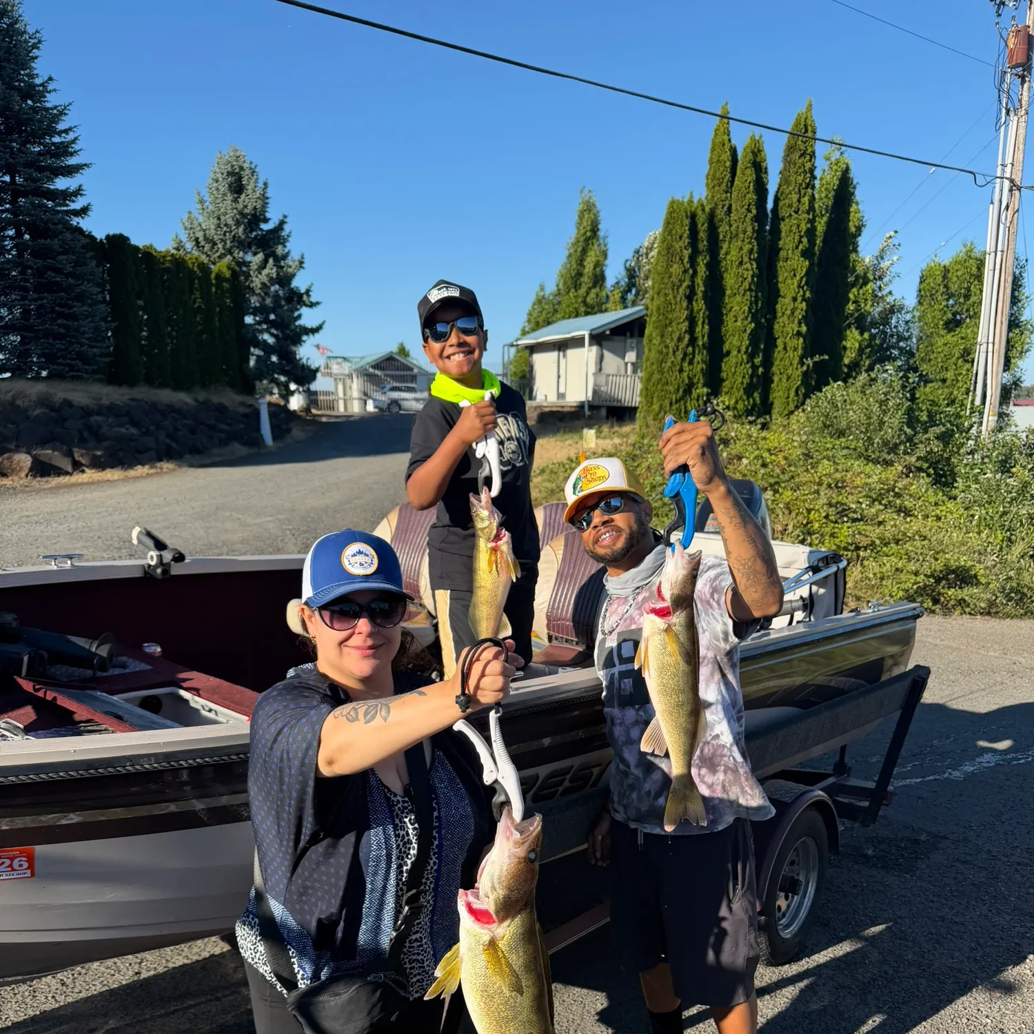 recently logged catches