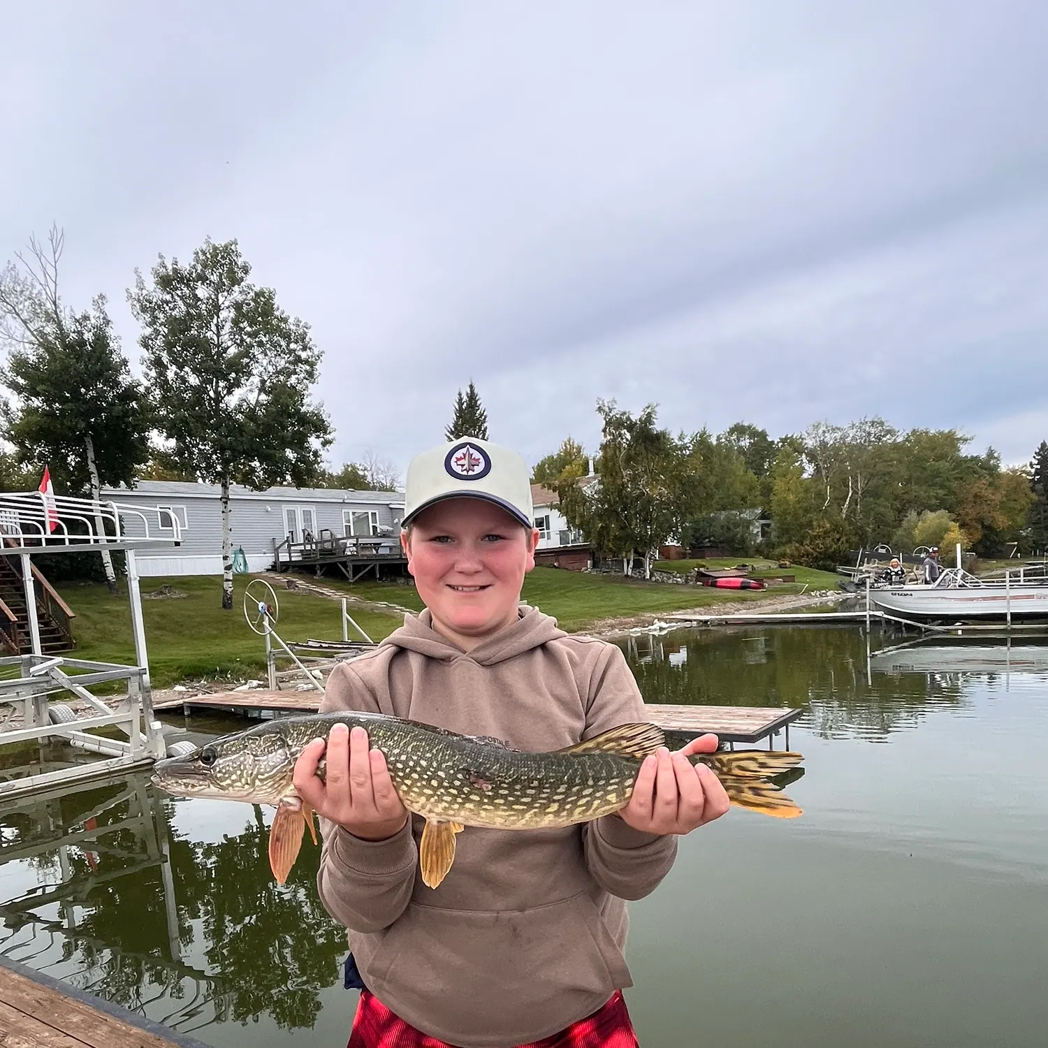 Northern pike caught on Fishbrain