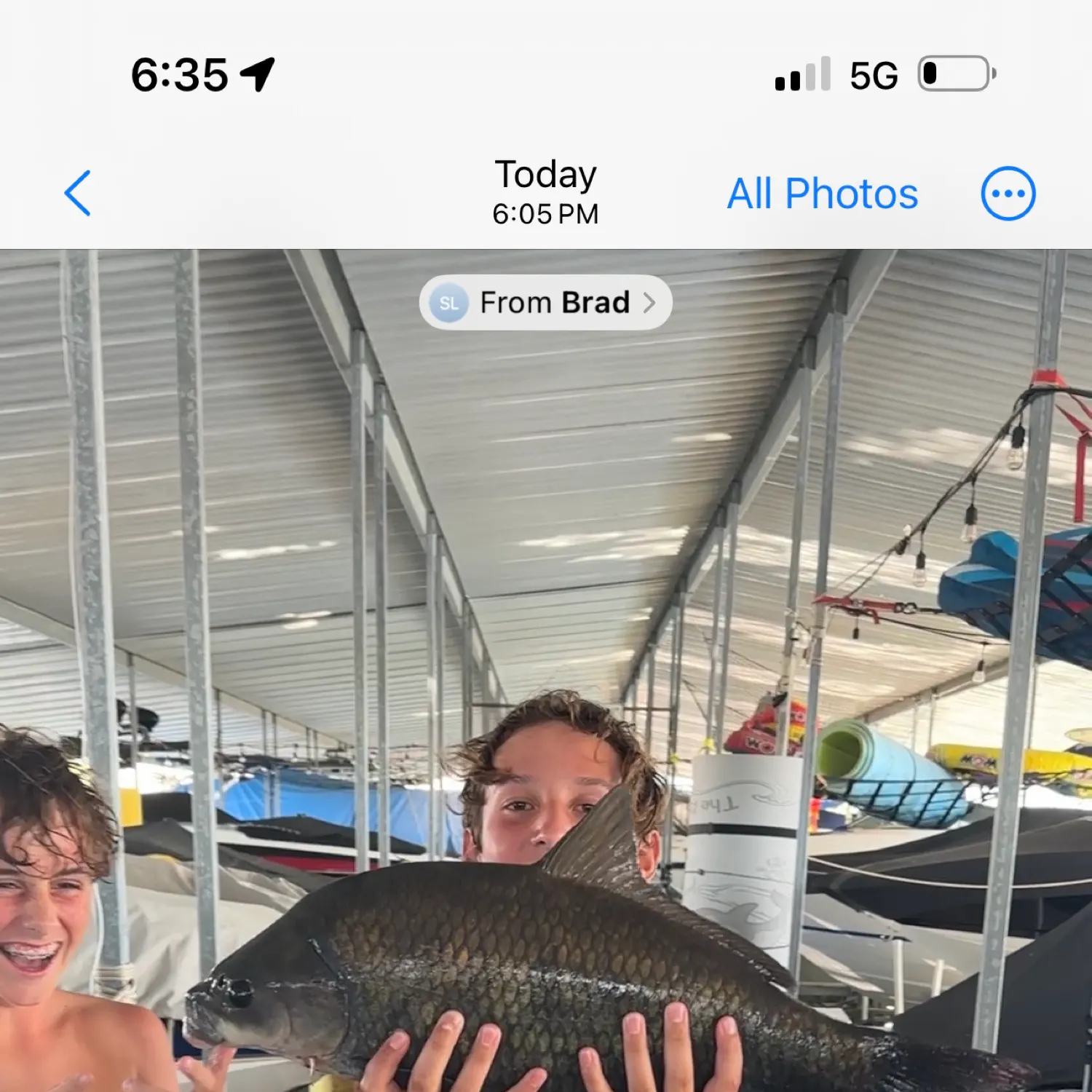 recently logged catches