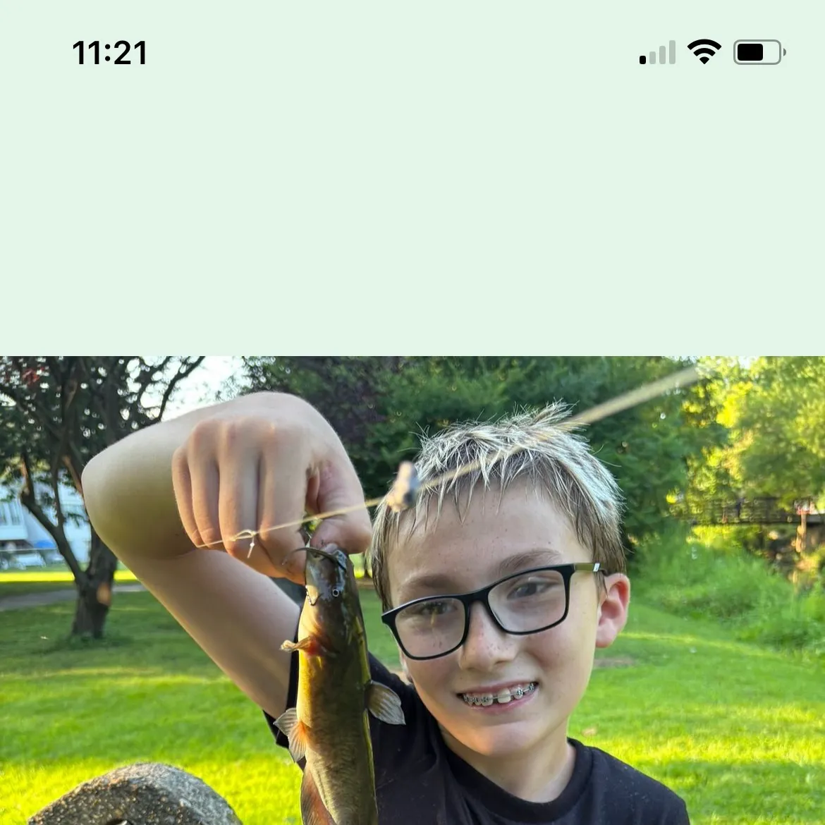 recently logged catches