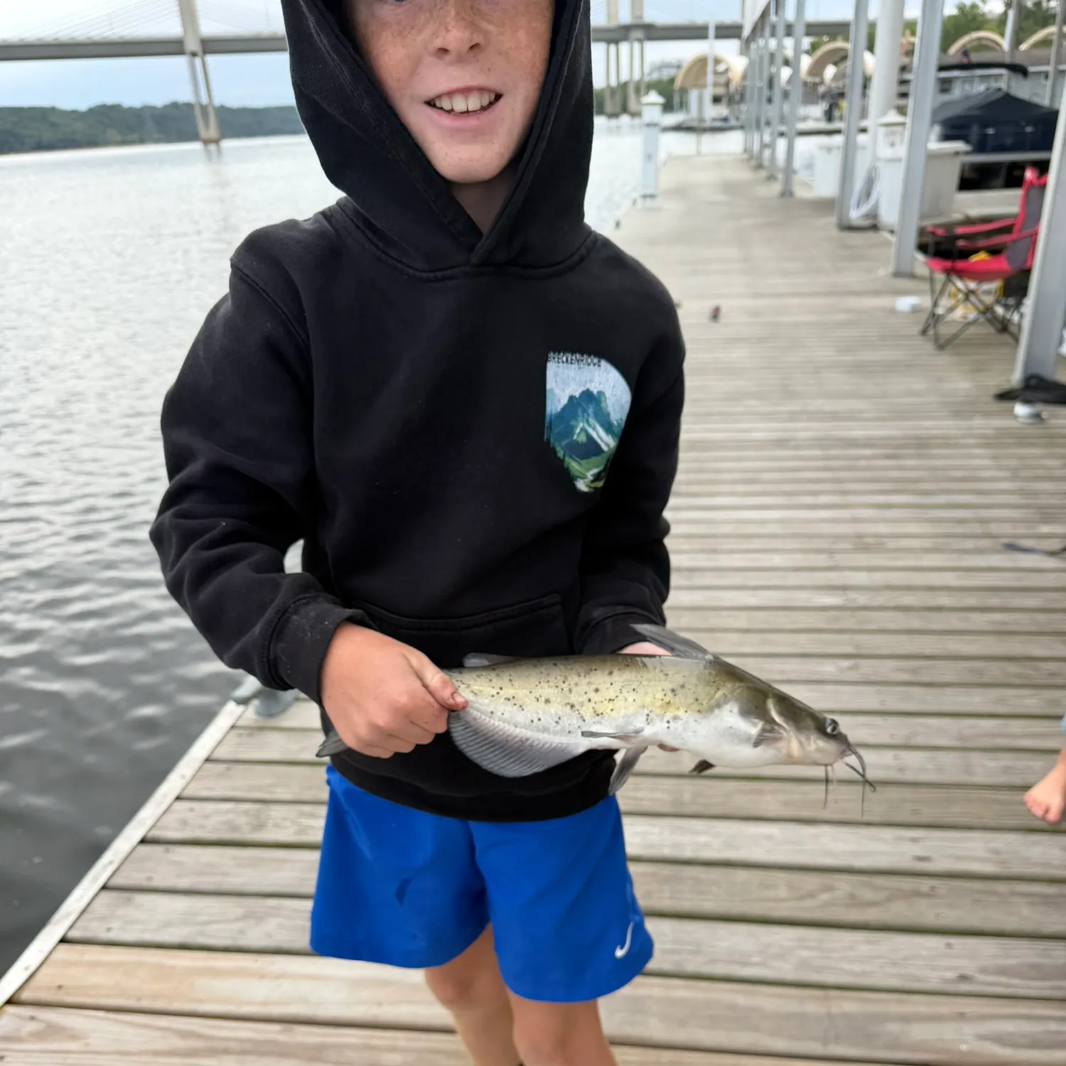 Channel catfish caught on Fishbrain