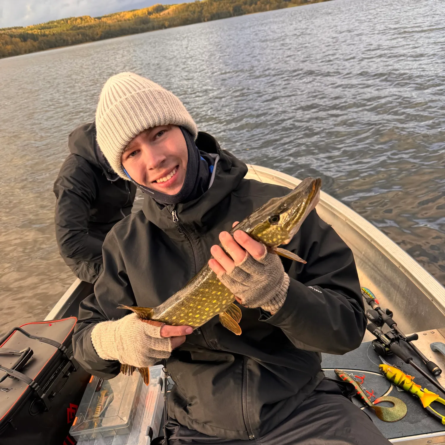 Northern pike caught on Fishbrain