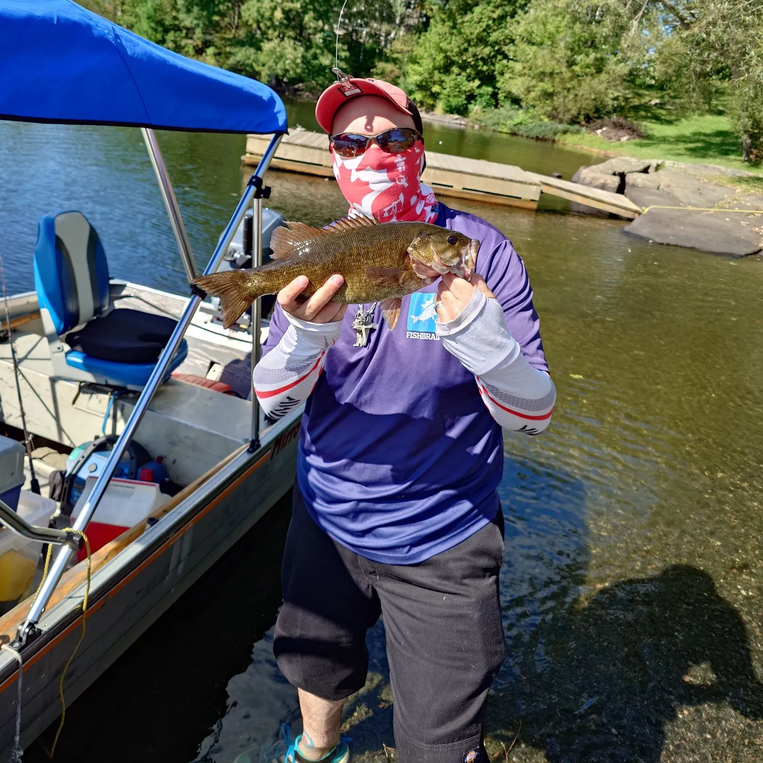Smallmouth bass caught on Fishbrain