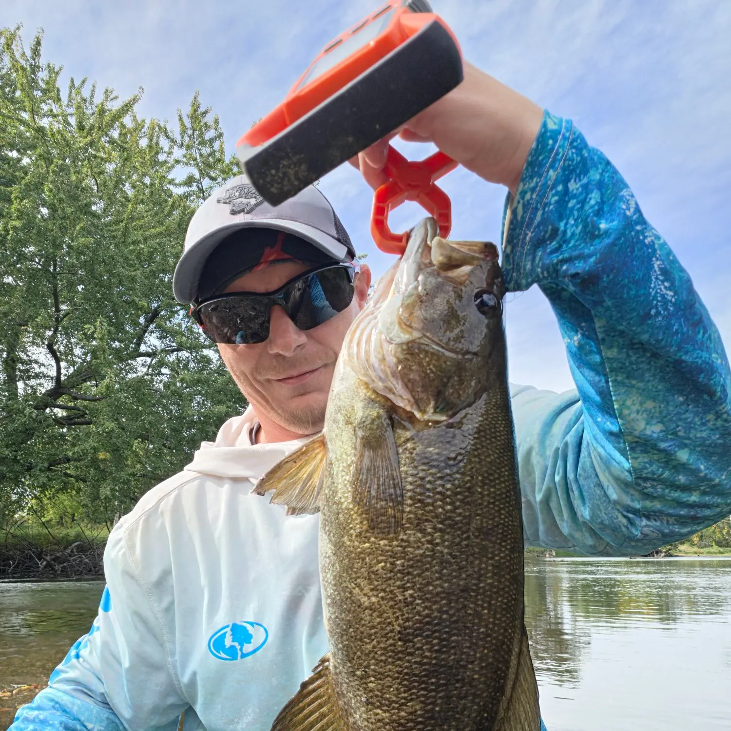 Smallmouth bass caught on Fishbrain