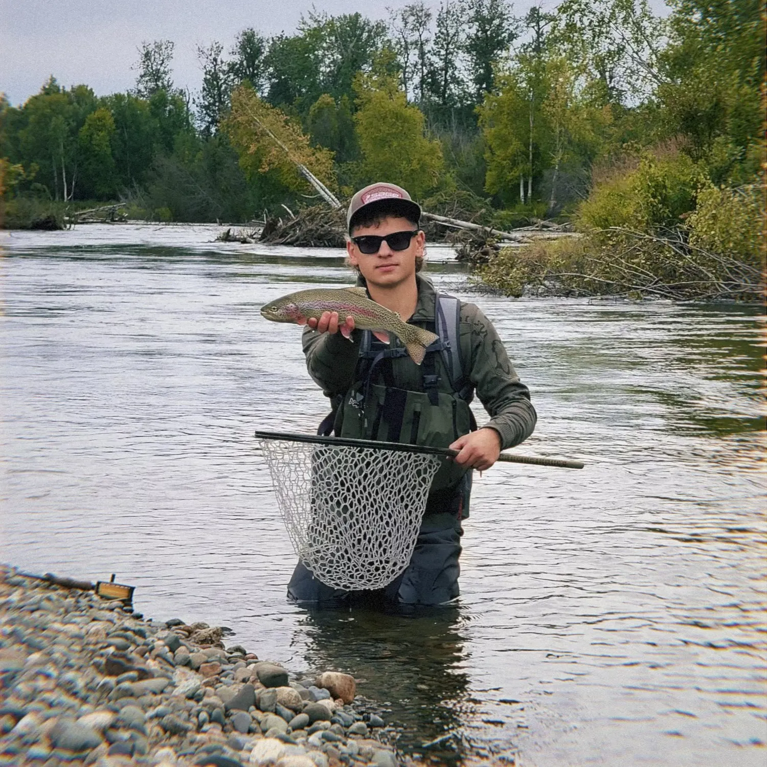 Rainbow trout caught on Fishbrain