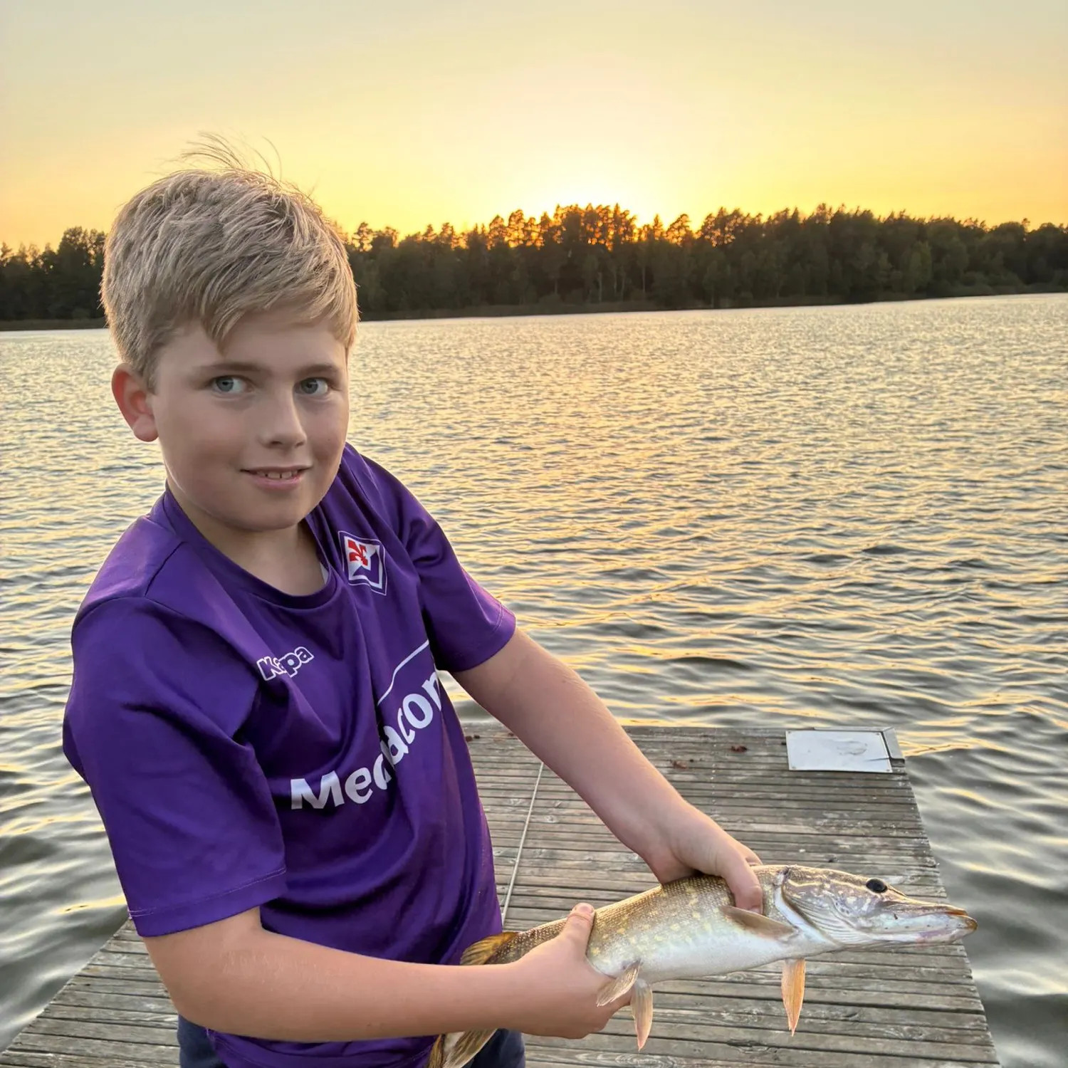 Northern pike caught on Fishbrain