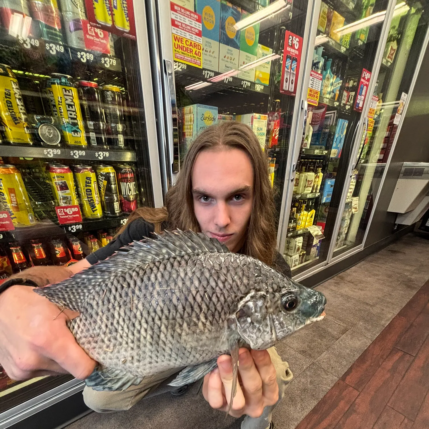 recently logged catches