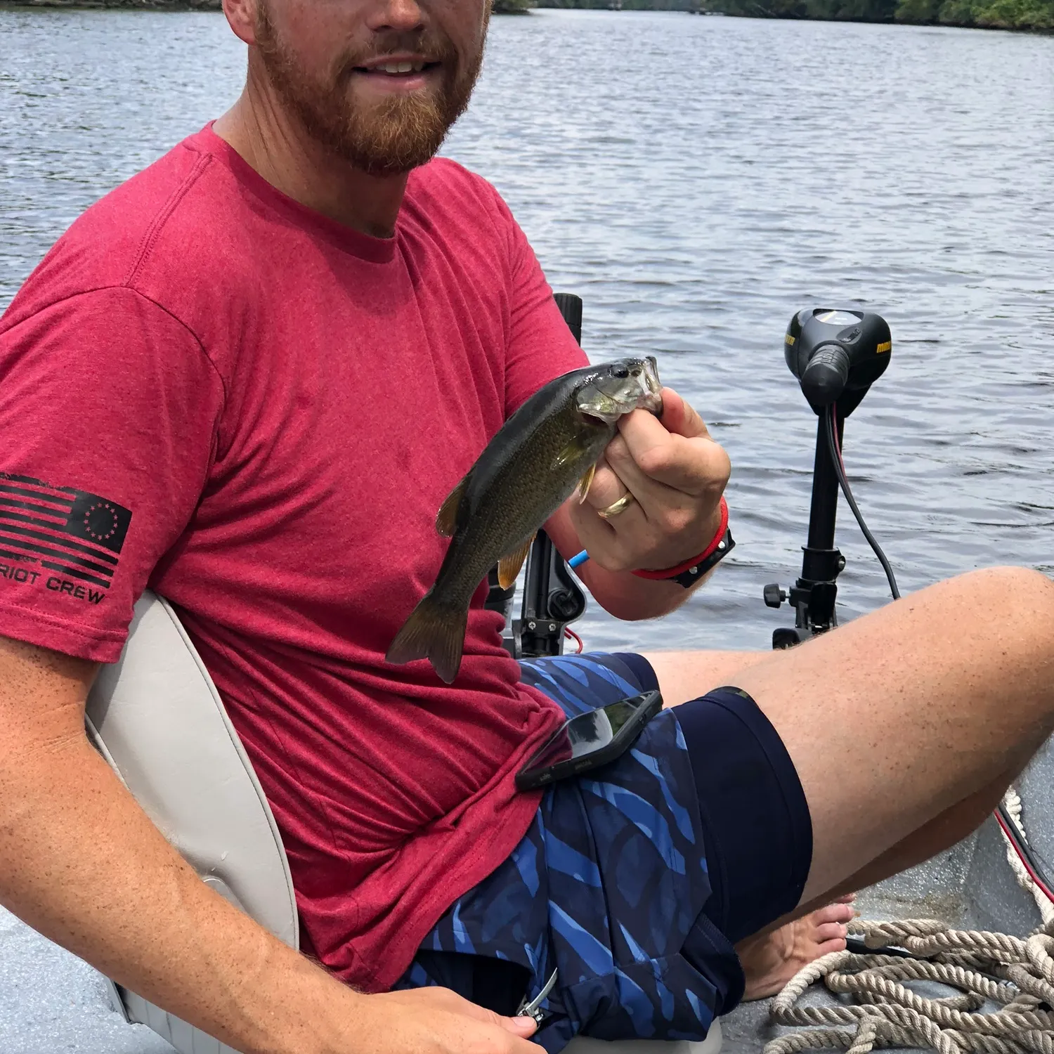 Smallmouth bass caught on Fishbrain