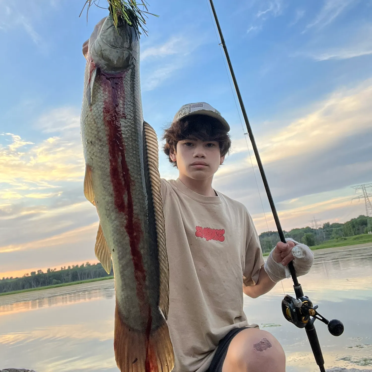 recently logged catches