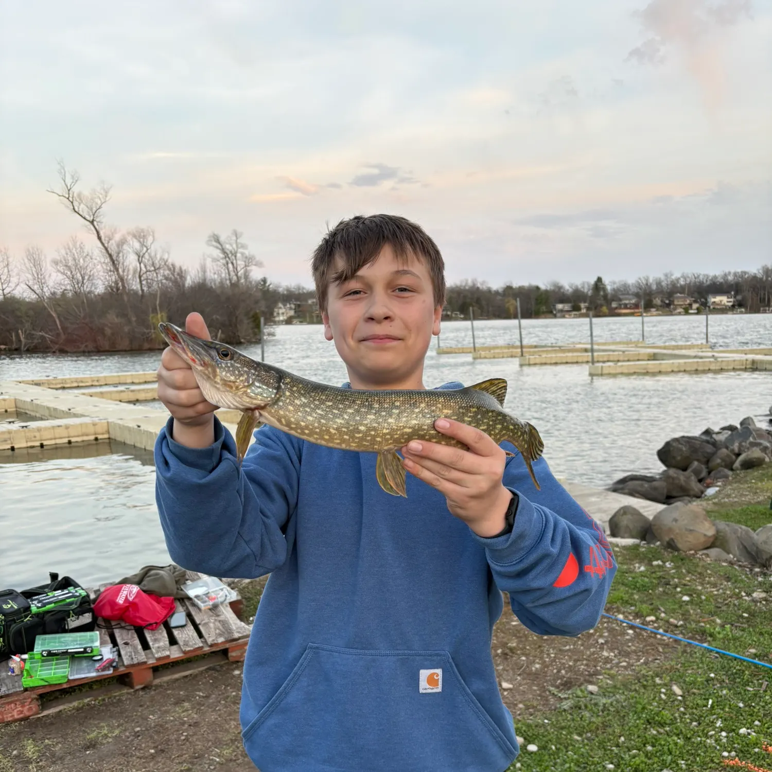 recently logged catches