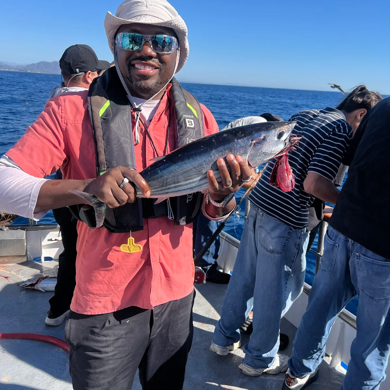 Skipjack tuna caught on Fishbrain