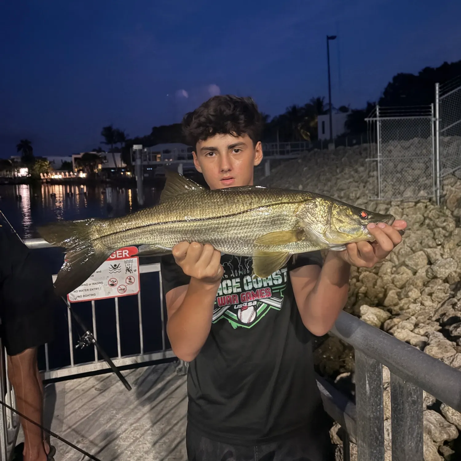 Common snook caught on Fishbrain