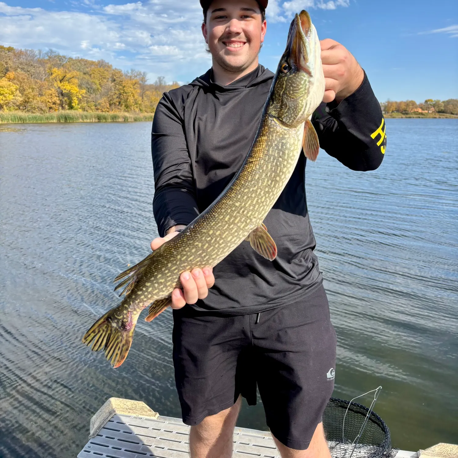 Northern pike caught on Fishbrain