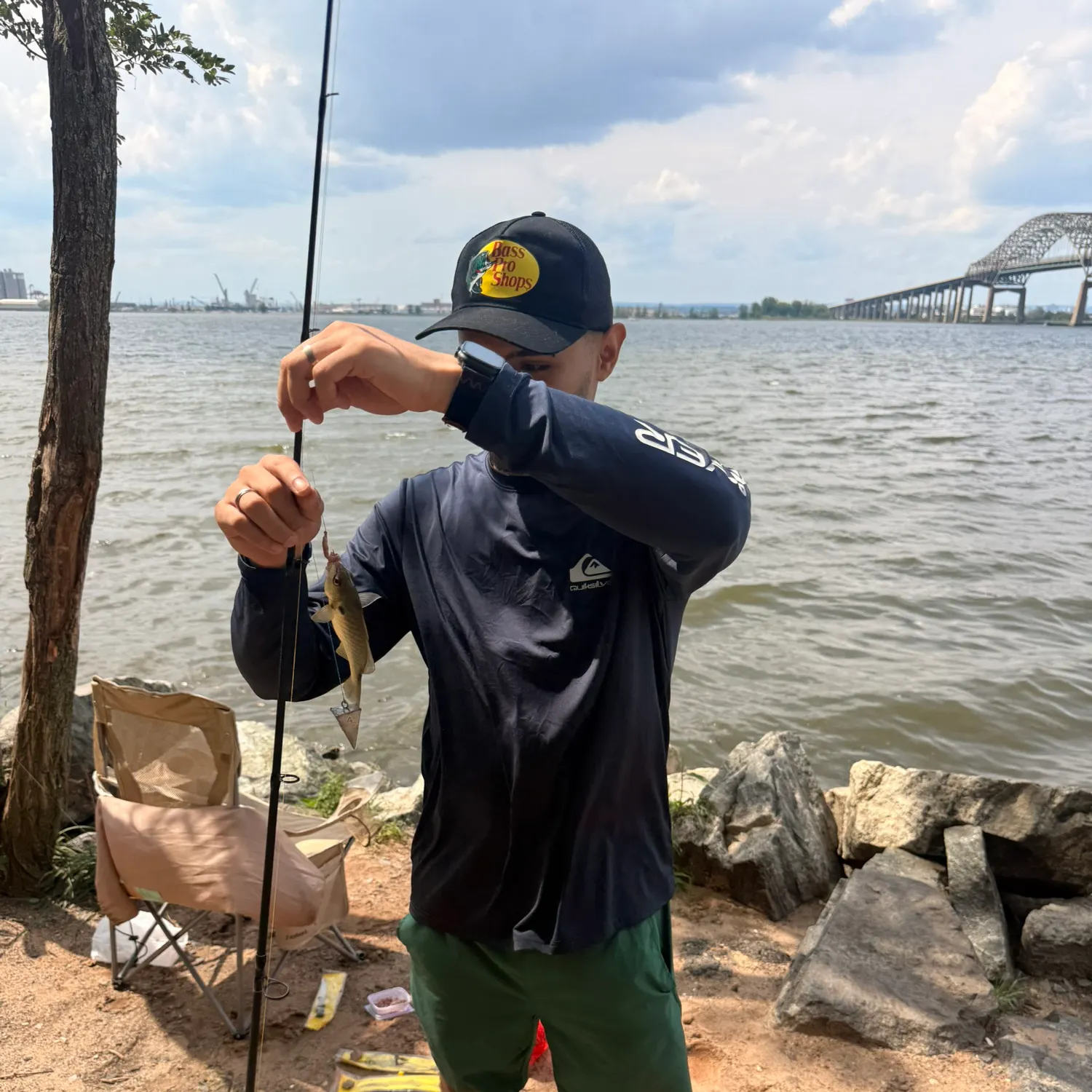 recently logged catches