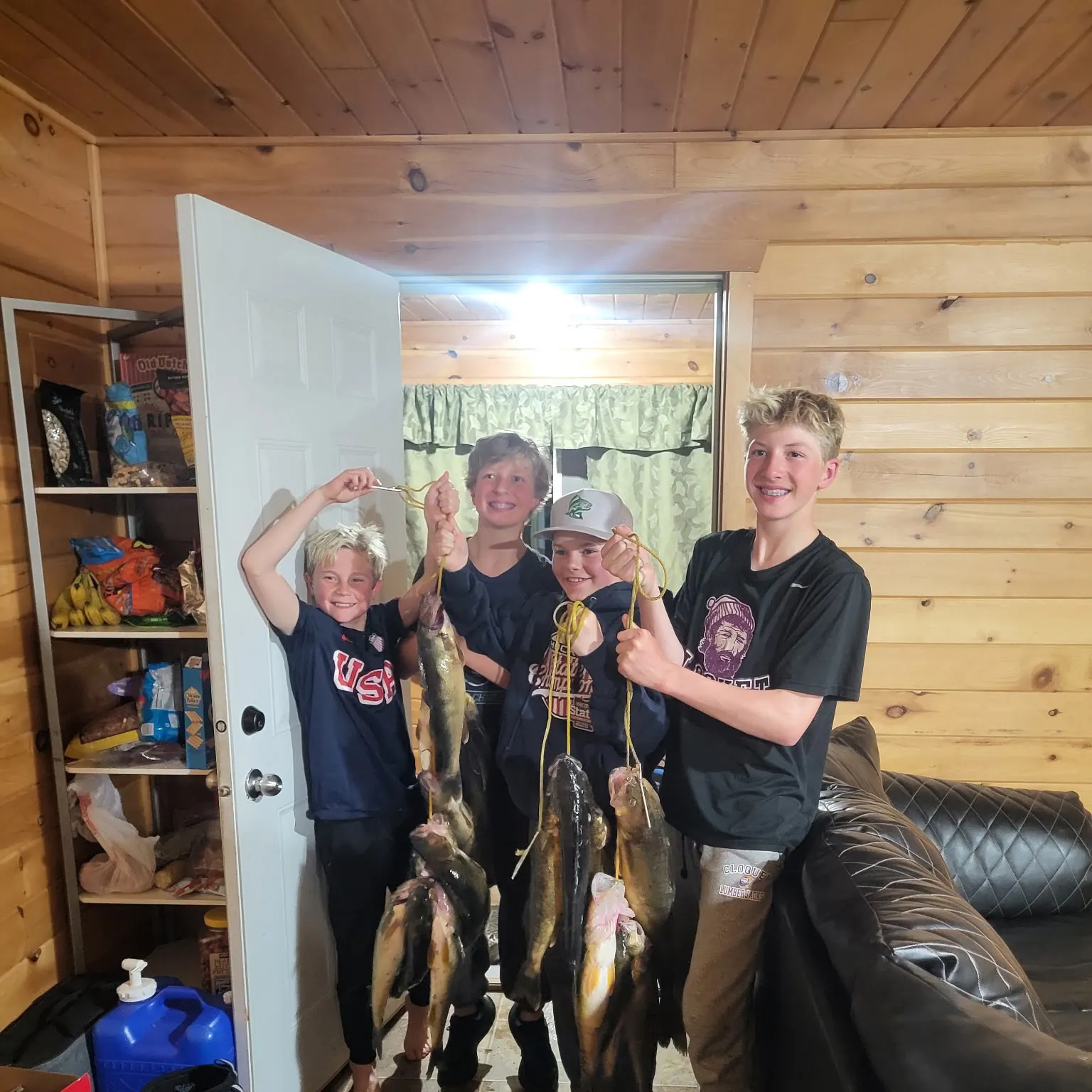 recently logged catches