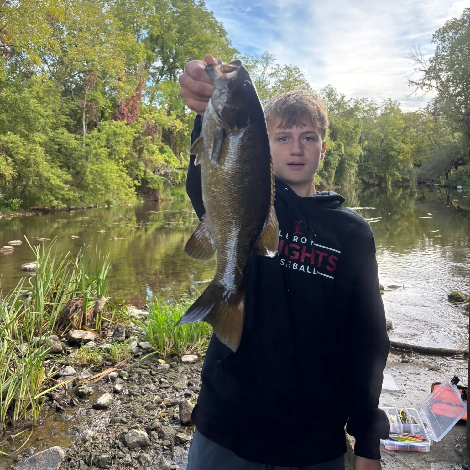 Smallmouth bass caught on Fishbrain