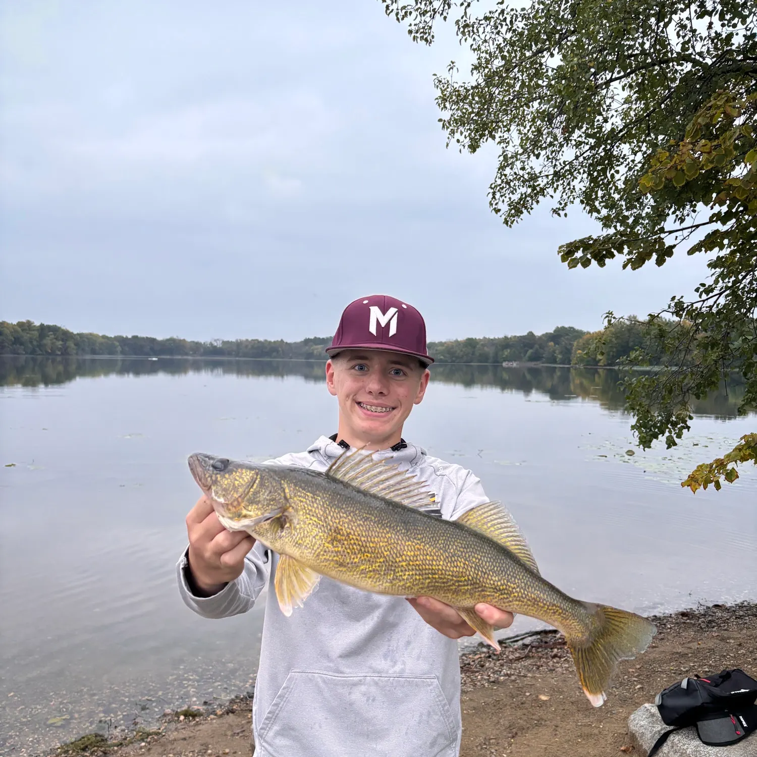 Walleye caught on Fishbrain