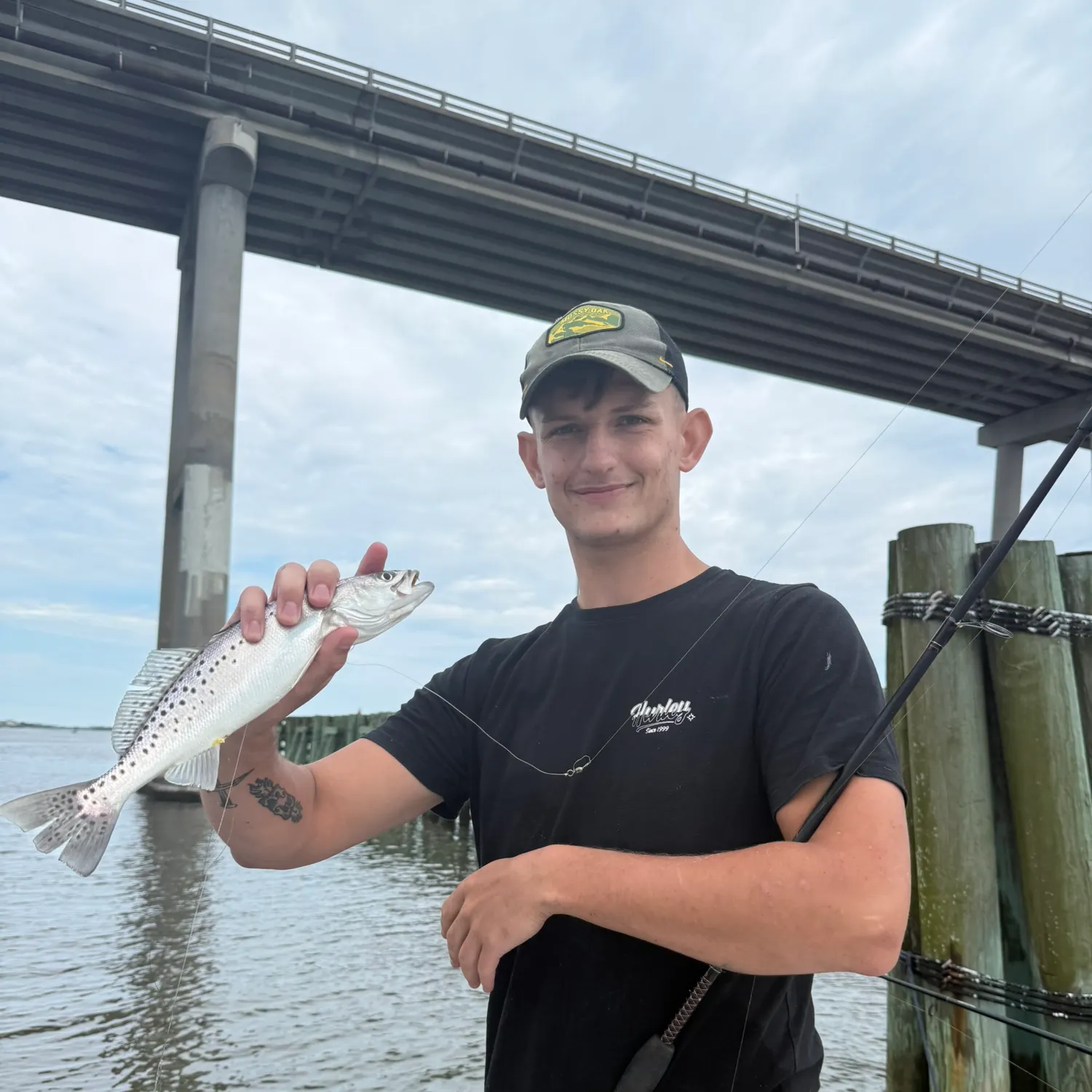 Spotted seatrout caught on Fishbrain