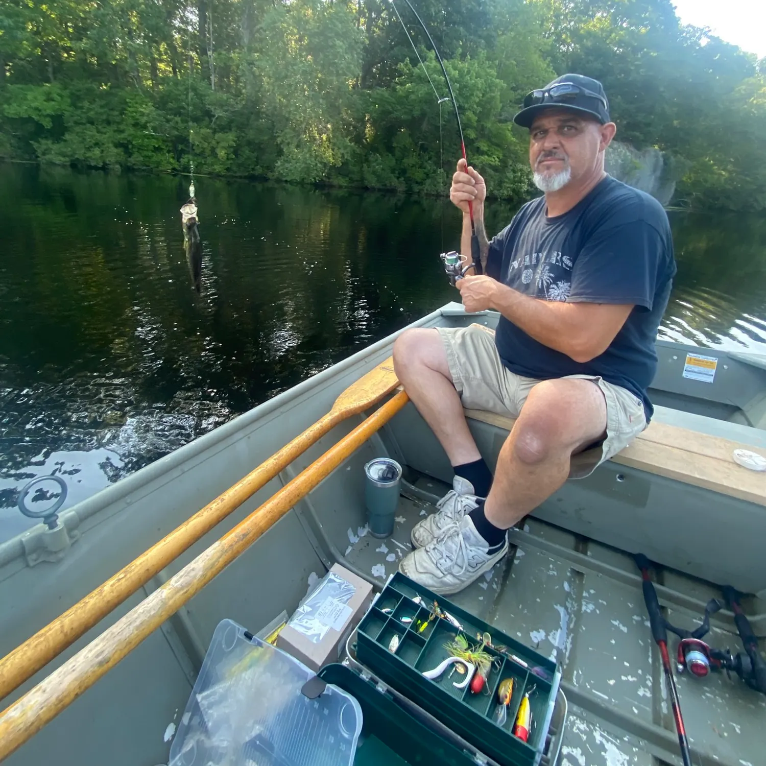 Black crappie caught on Fishbrain