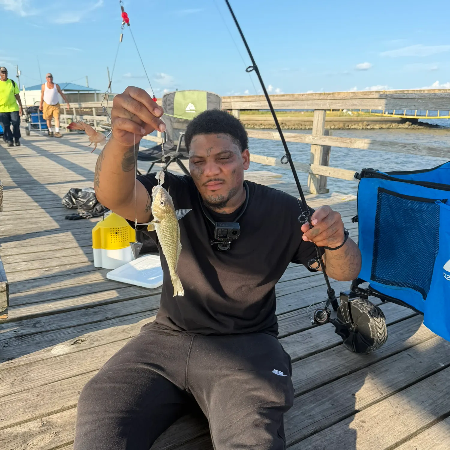 The most recent Blackspotted croaker catches on Fishbrain