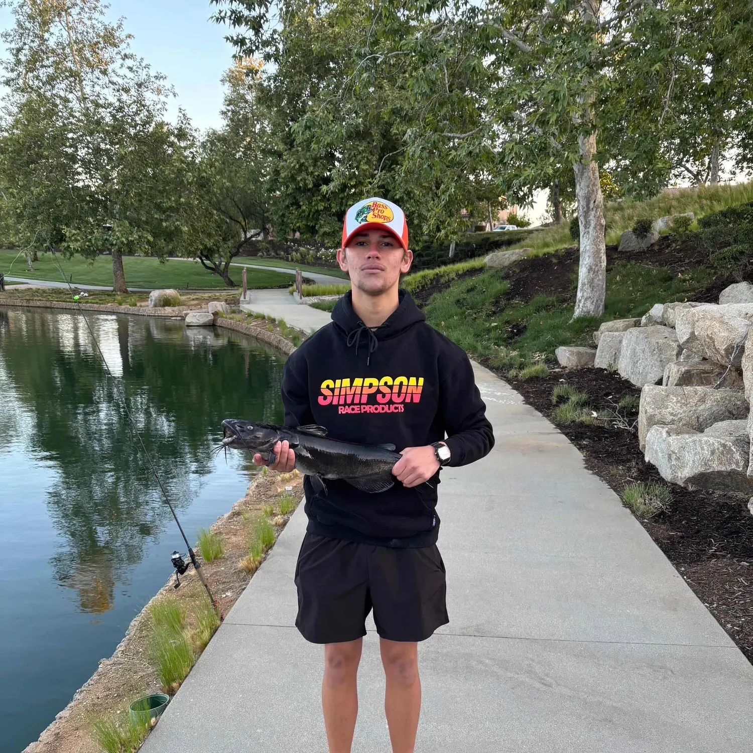 recently logged catches