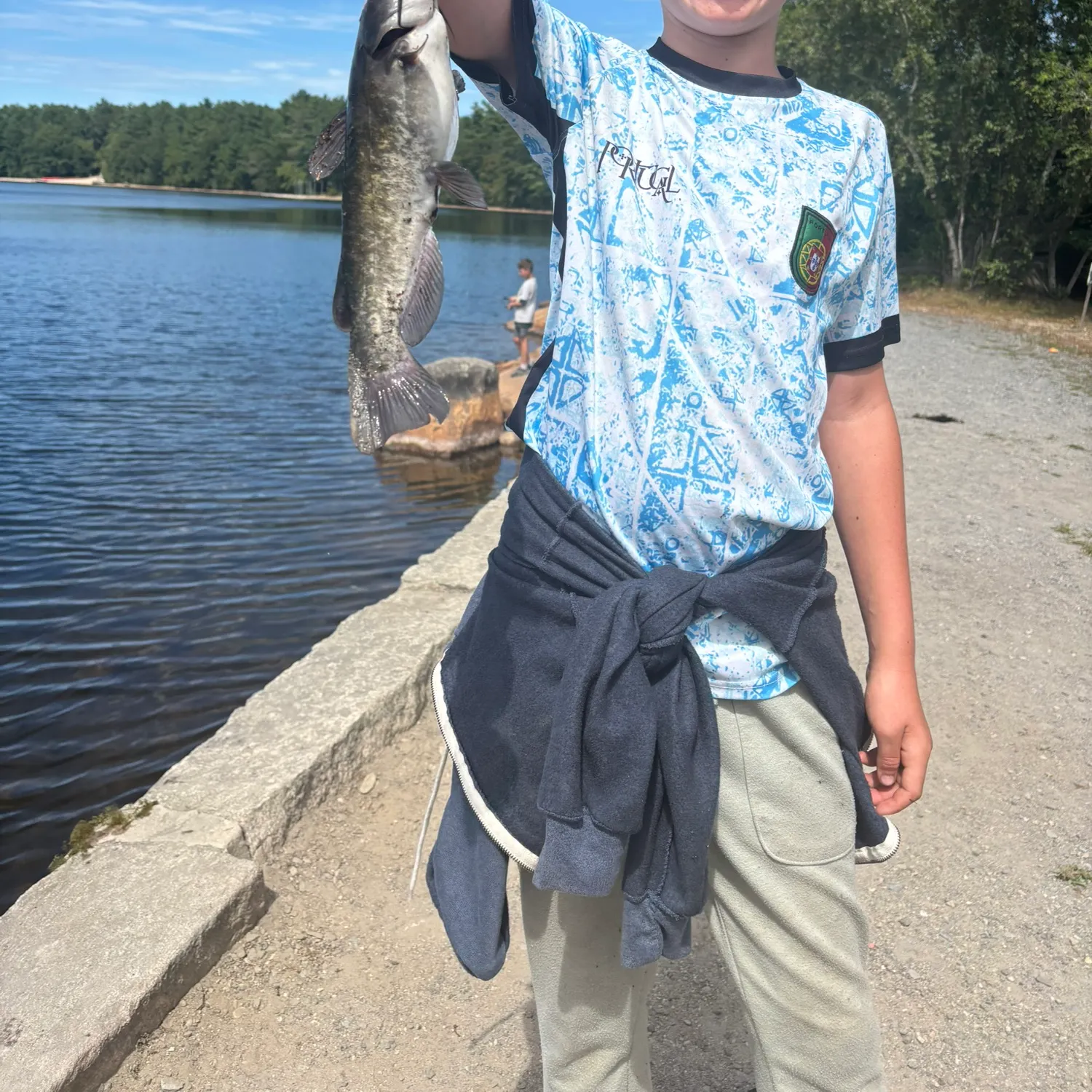 Black bullhead caught on Fishbrain