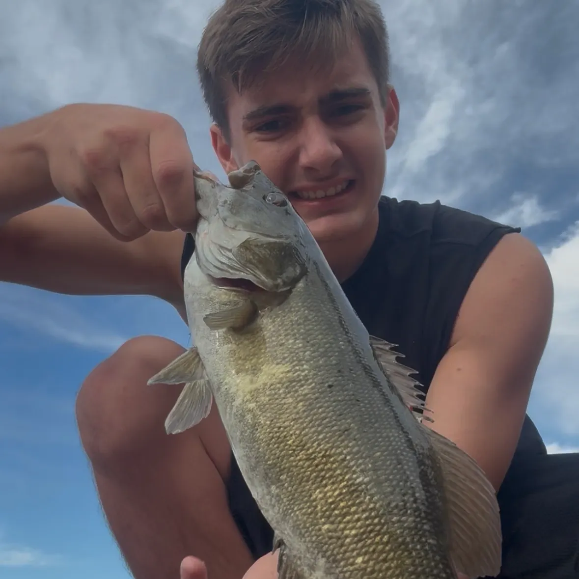 Smallmouth bass caught on Fishbrain