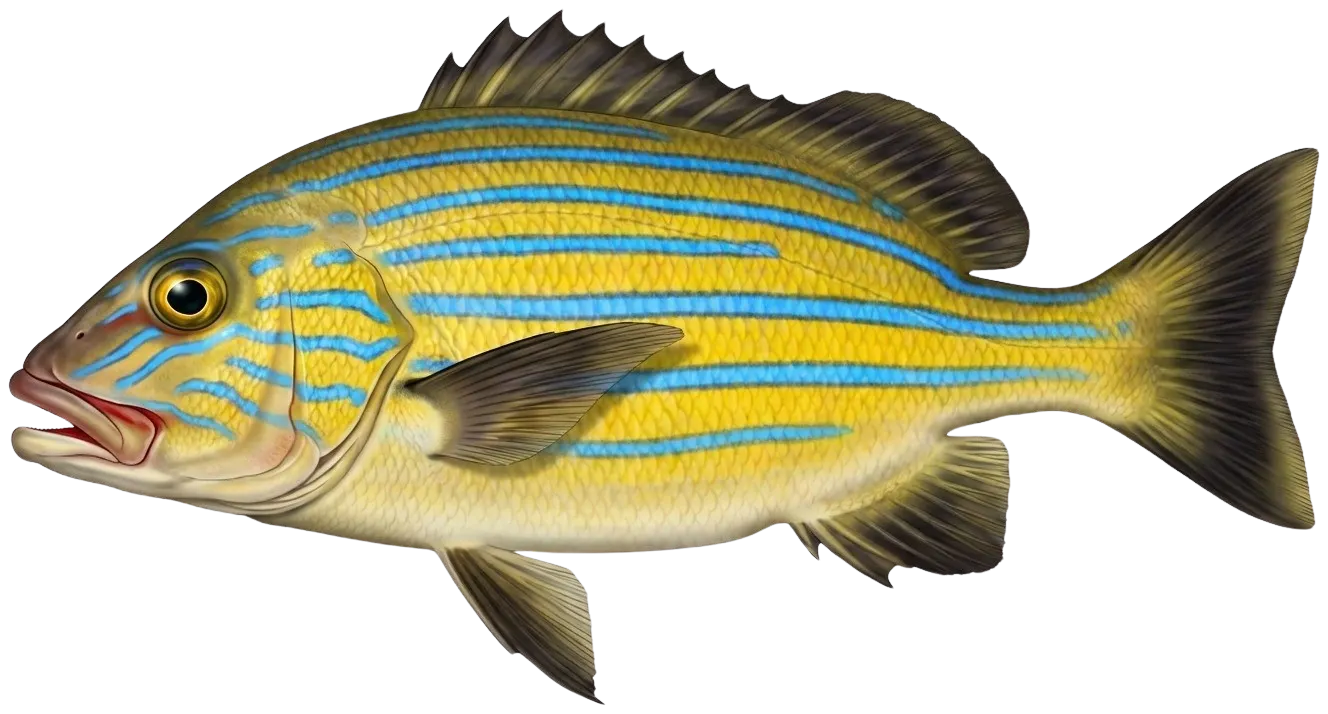 Bluestriped grunt