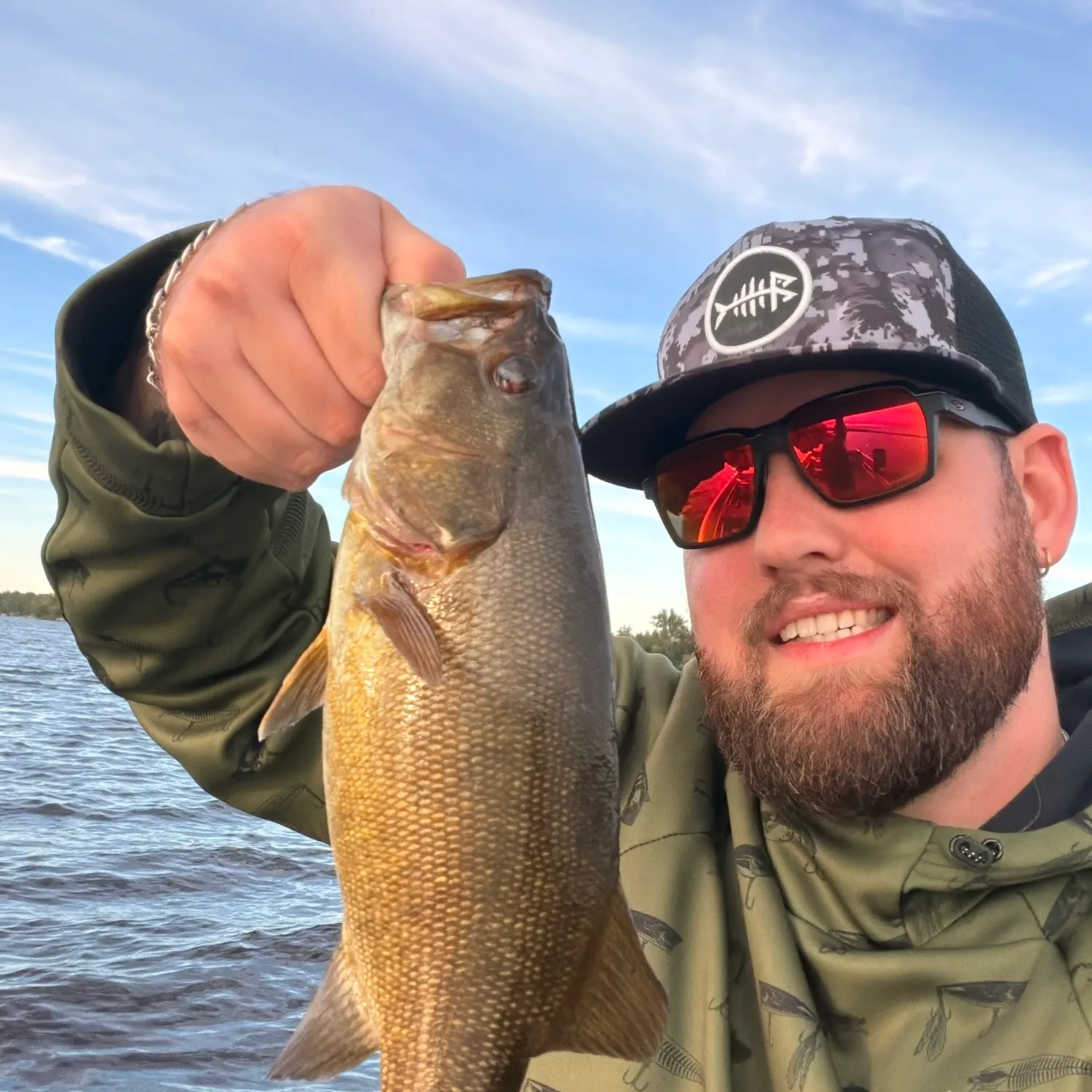 Smallmouth bass caught on Fishbrain