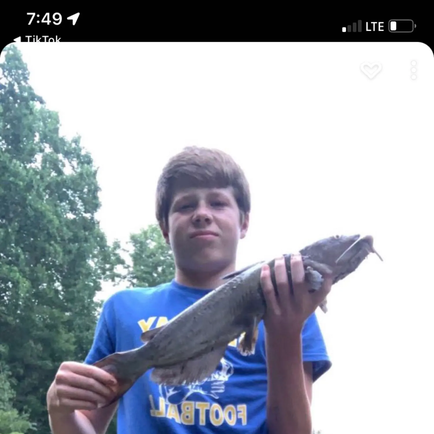 recently logged catches