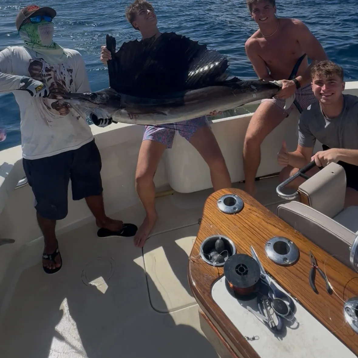 The most recent Indo-Pacific sailfish catches on Fishbrain