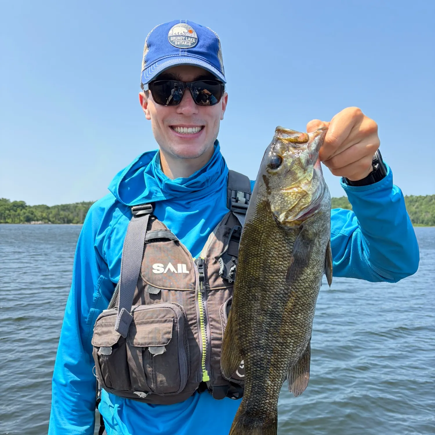 Smallmouth bass caught on Fishbrain