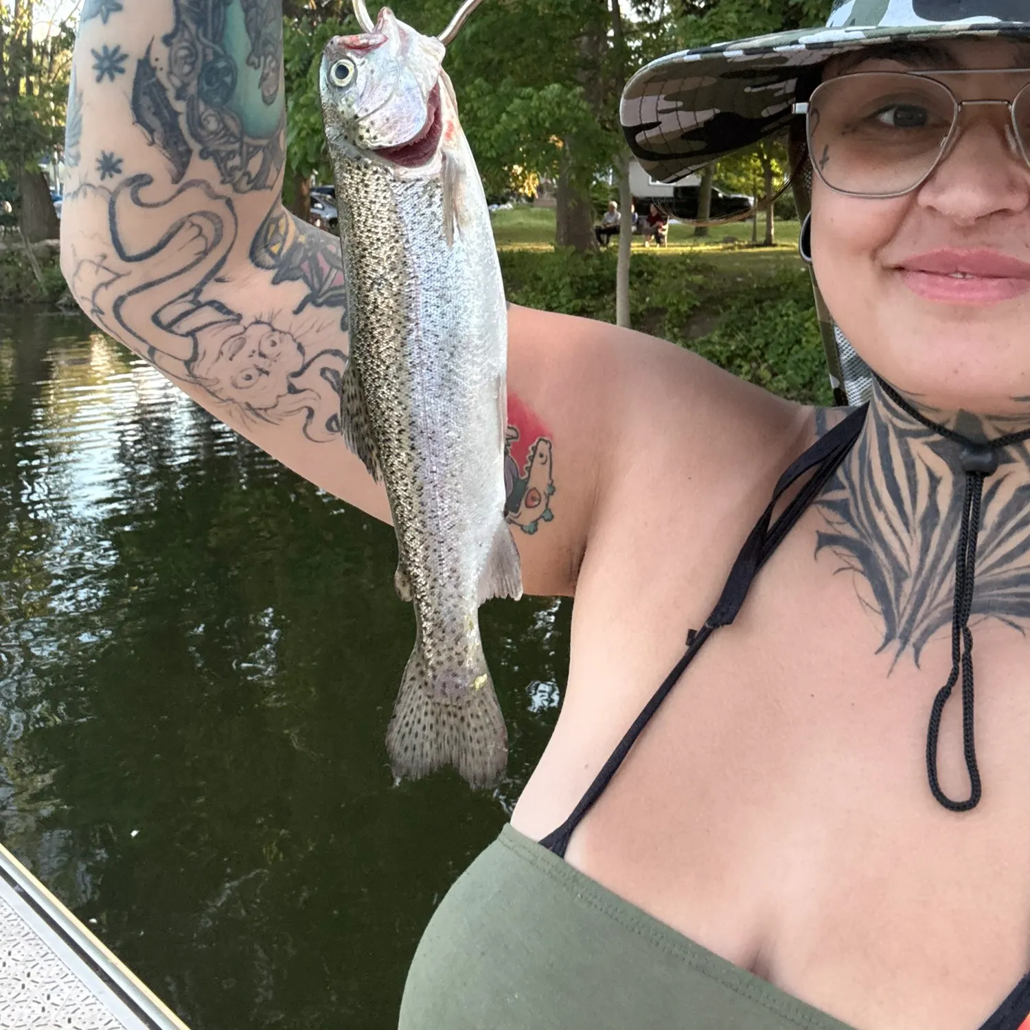 recently logged catches