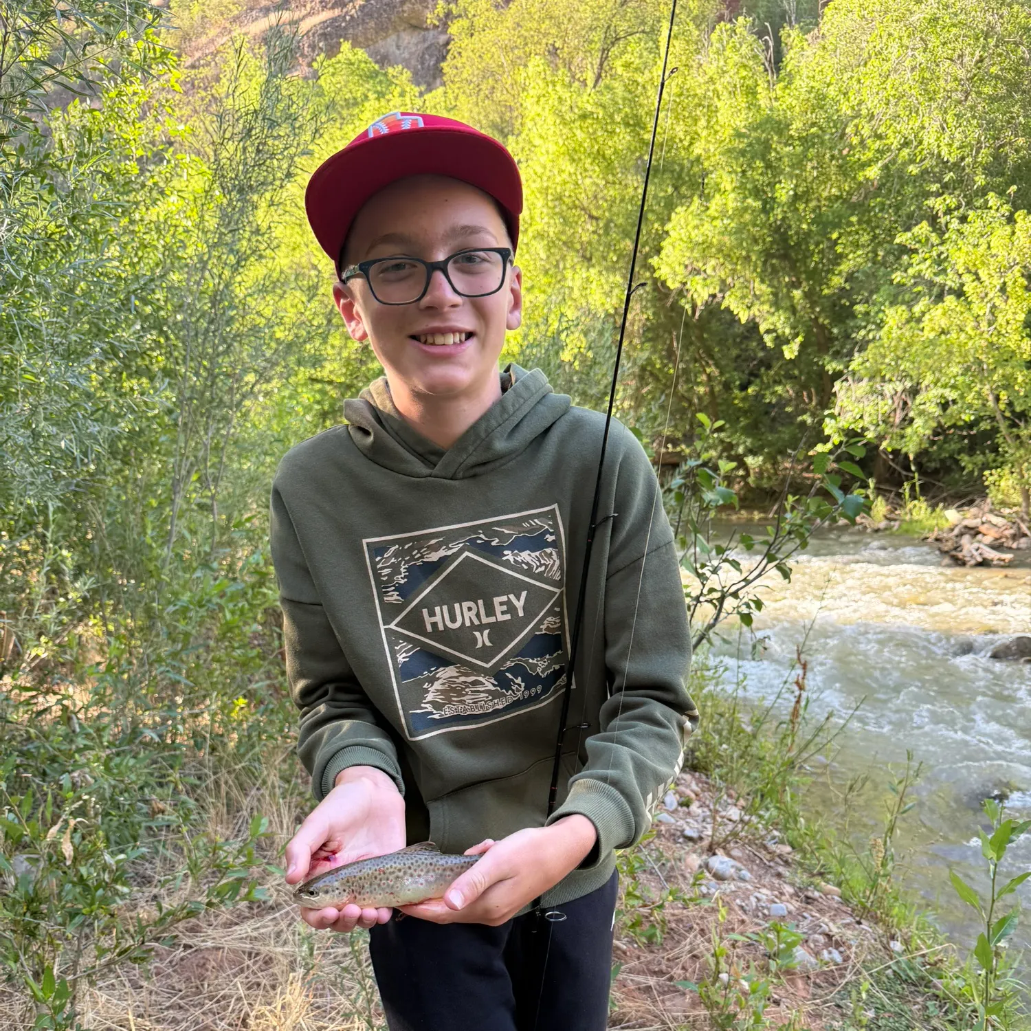 recently logged catches