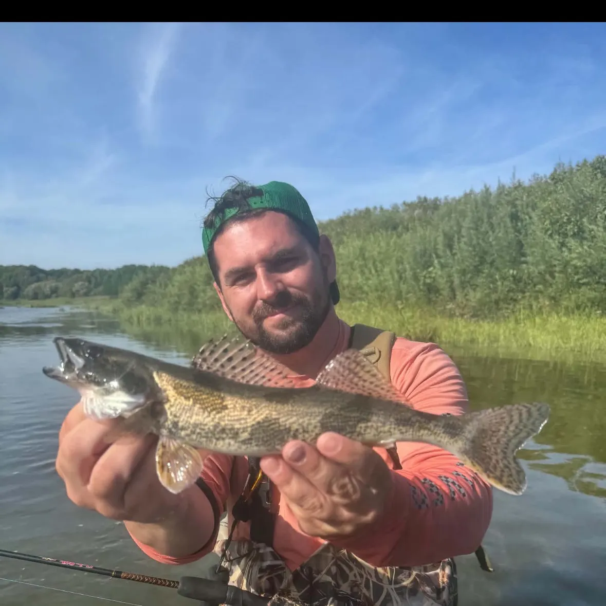 Sauger caught on Fishbrain