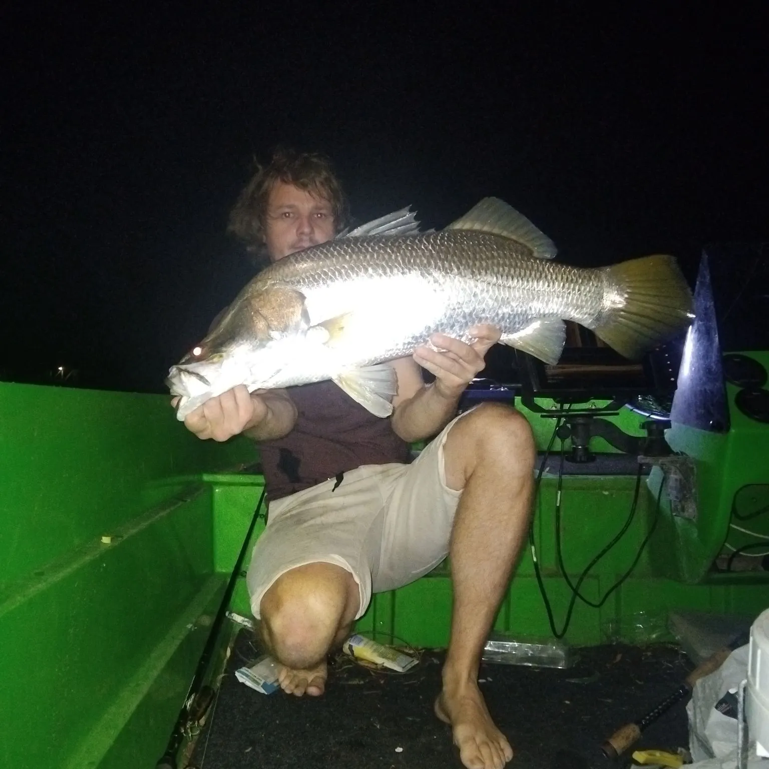 The most recent Barramundi catches on Fishbrain