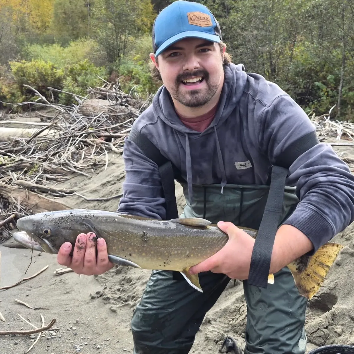 Bull trout caught on Fishbrain