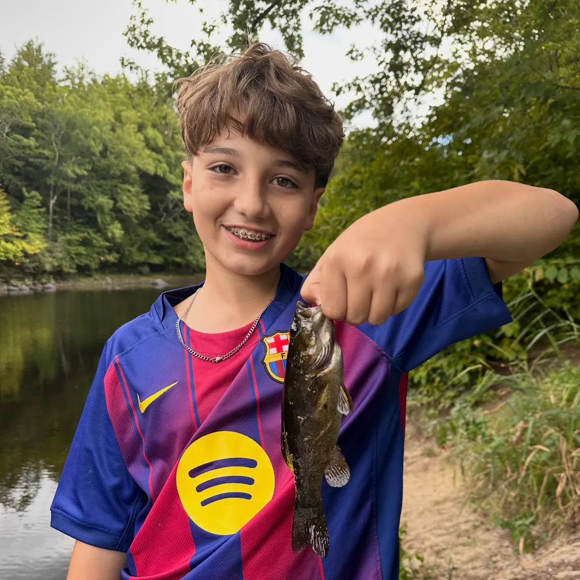 Smallmouth bass caught on Fishbrain