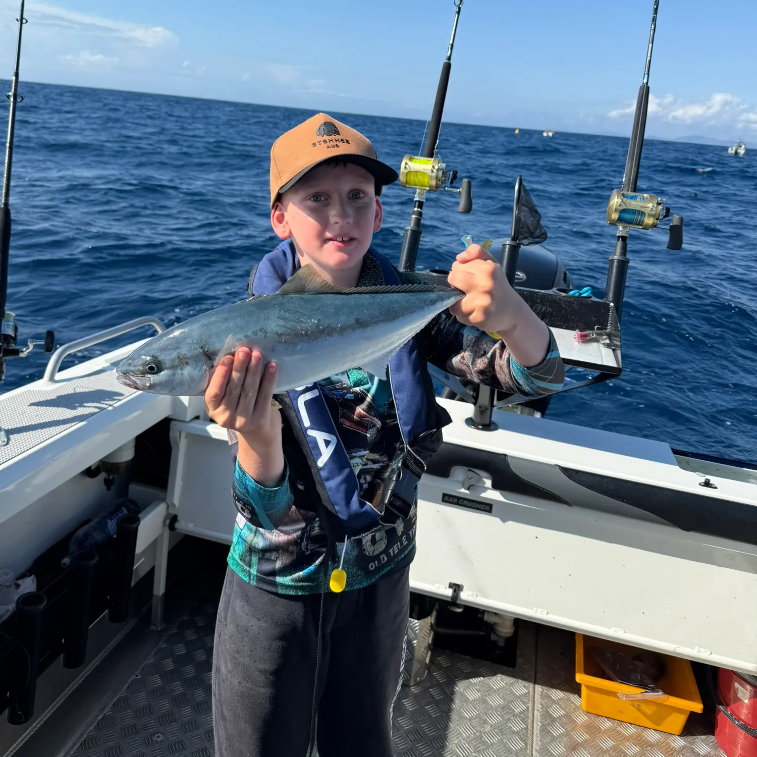 The most recent Southern yellowtail amberjack catches on Fishbrain