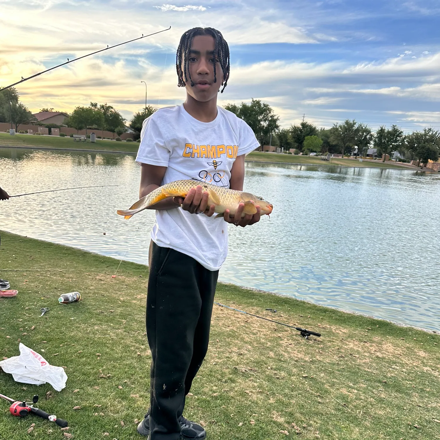 The most recent Goldfish catches on Fishbrain