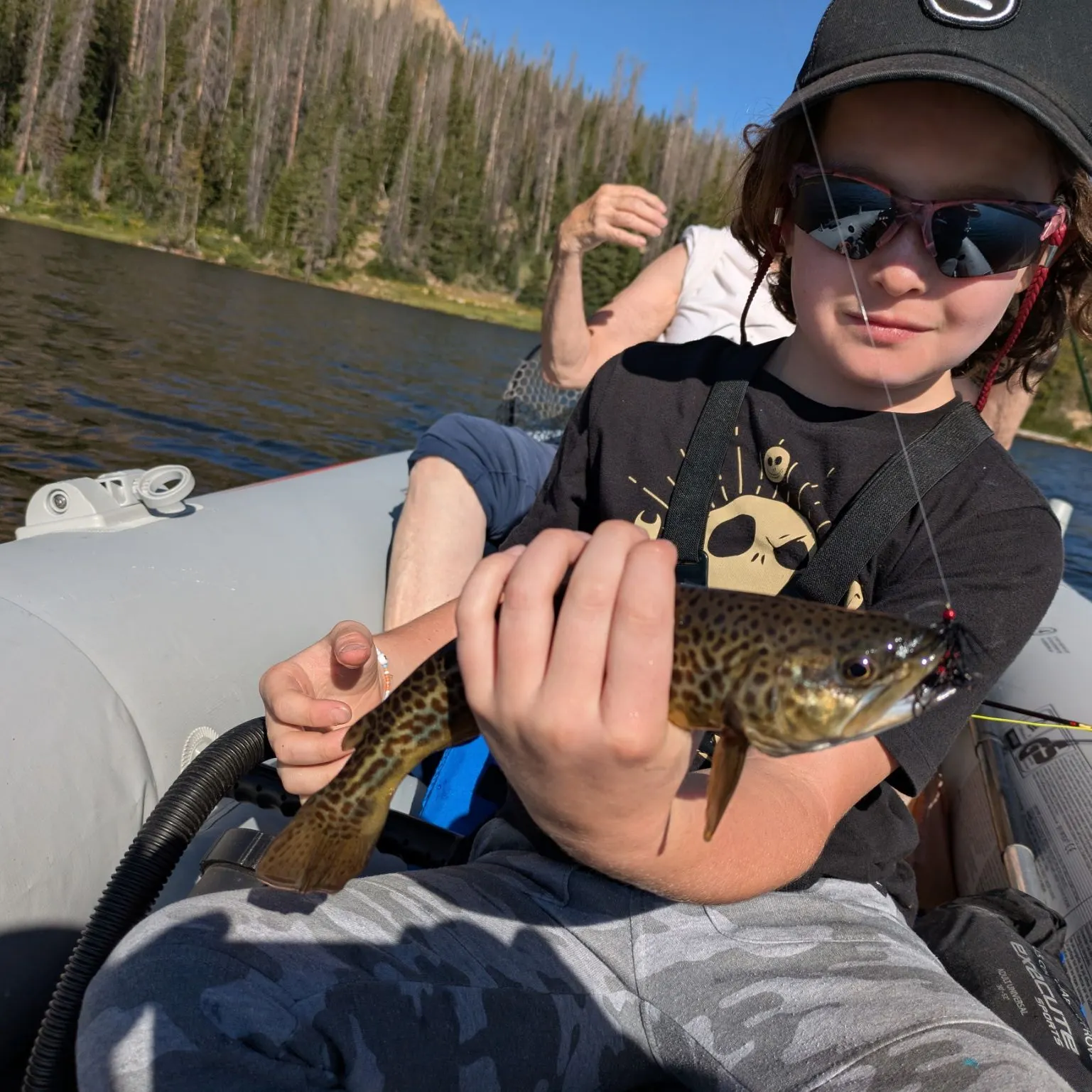 Tiger trout caught on Fishbrain
