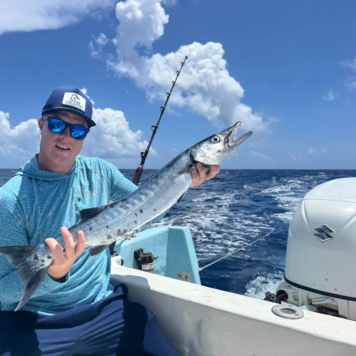 Great barracuda caught on Fishbrain