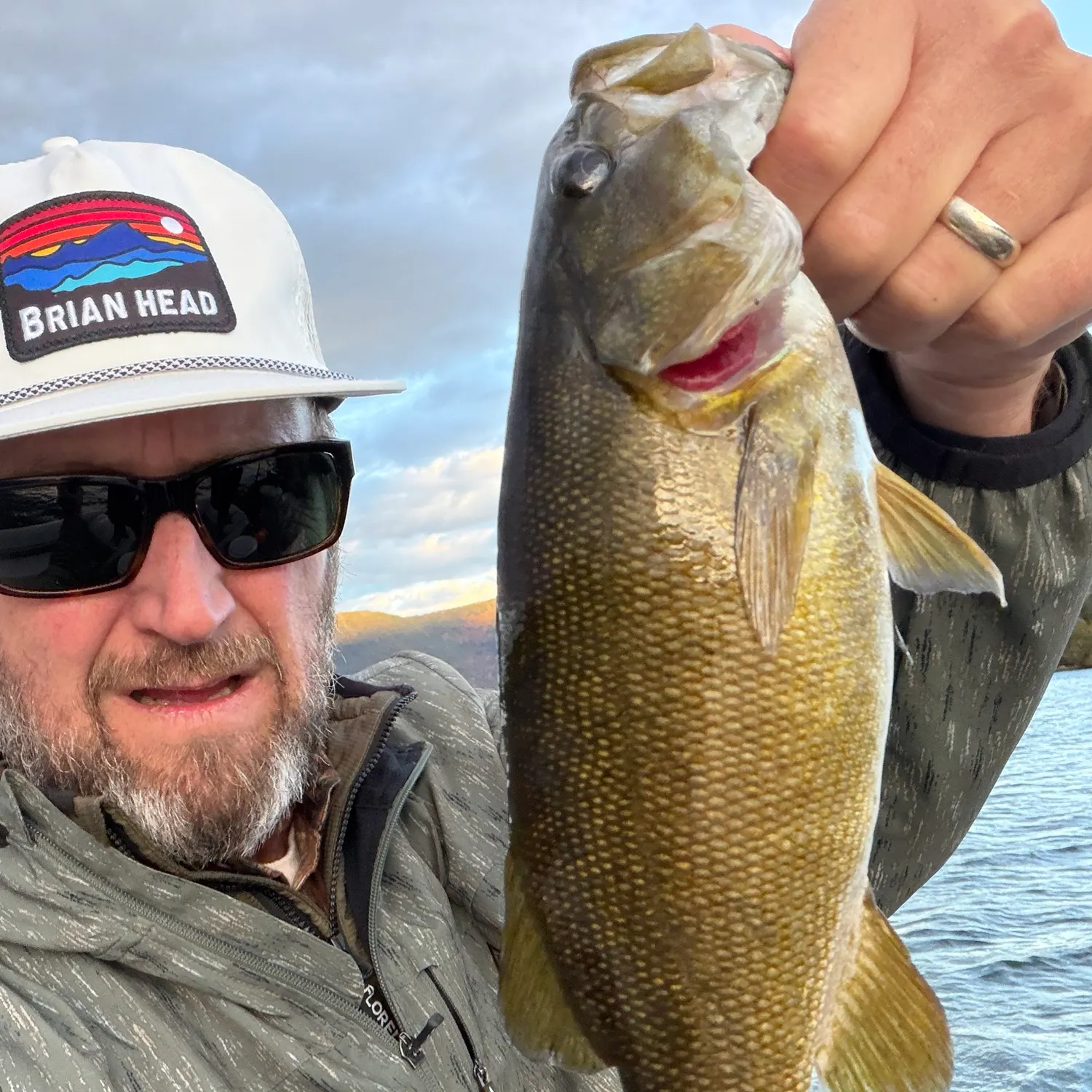 Smallmouth bass caught on Fishbrain
