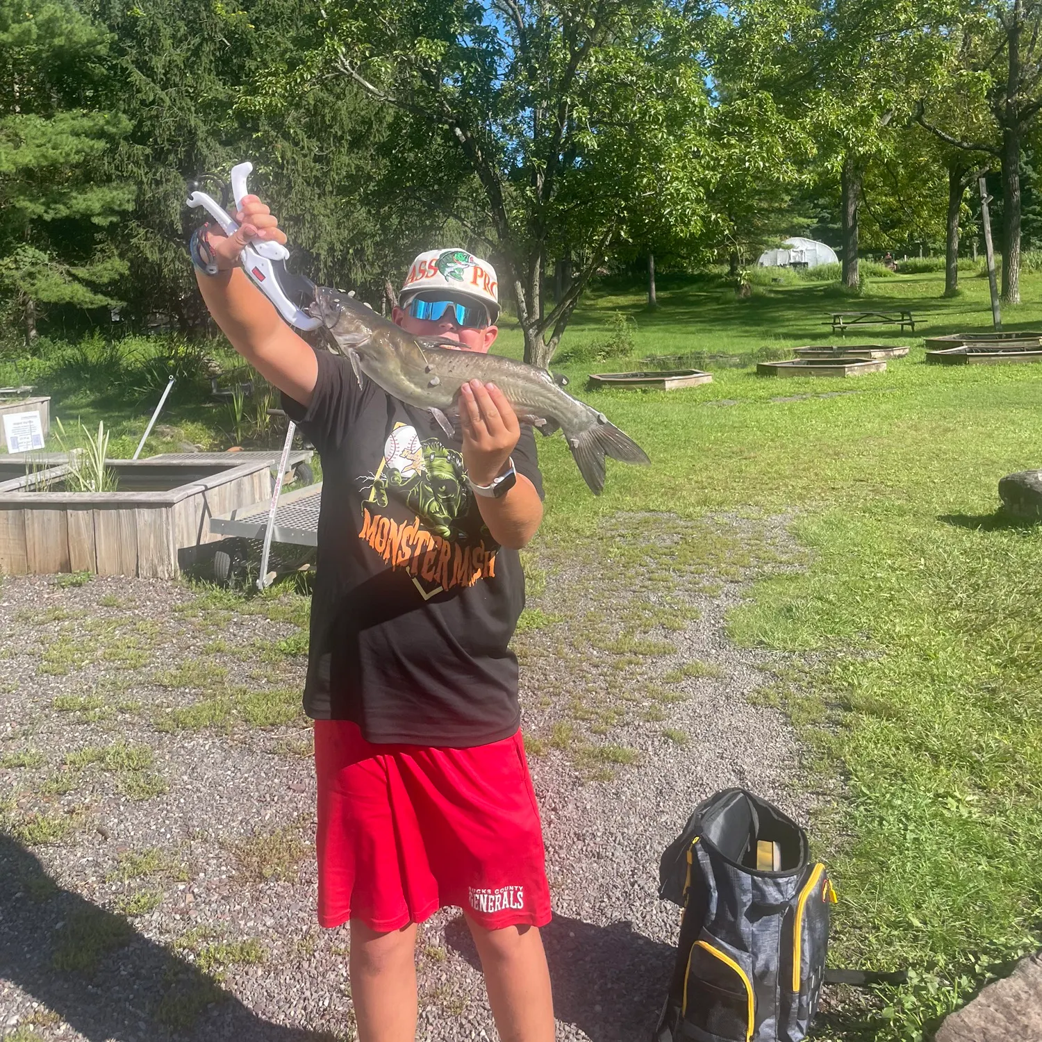 Channel catfish caught on Fishbrain