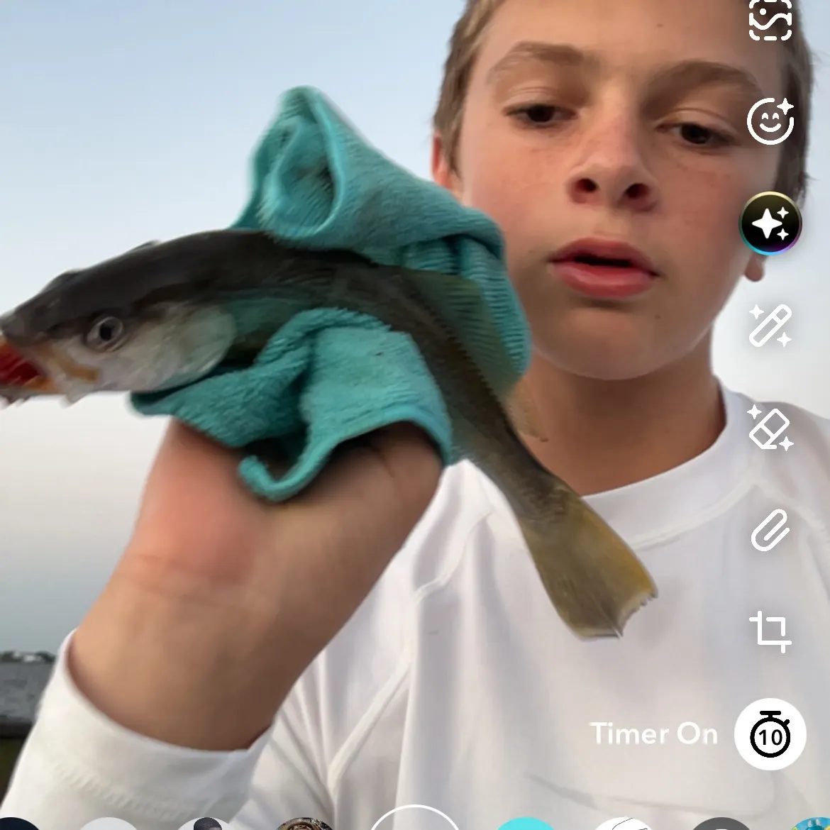 recently logged catches