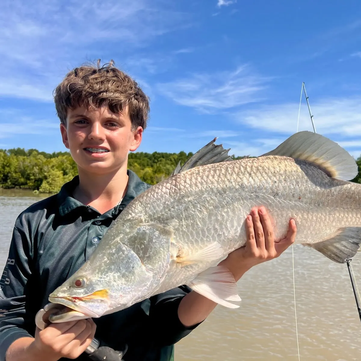 Barramundi caught on Fishbrain