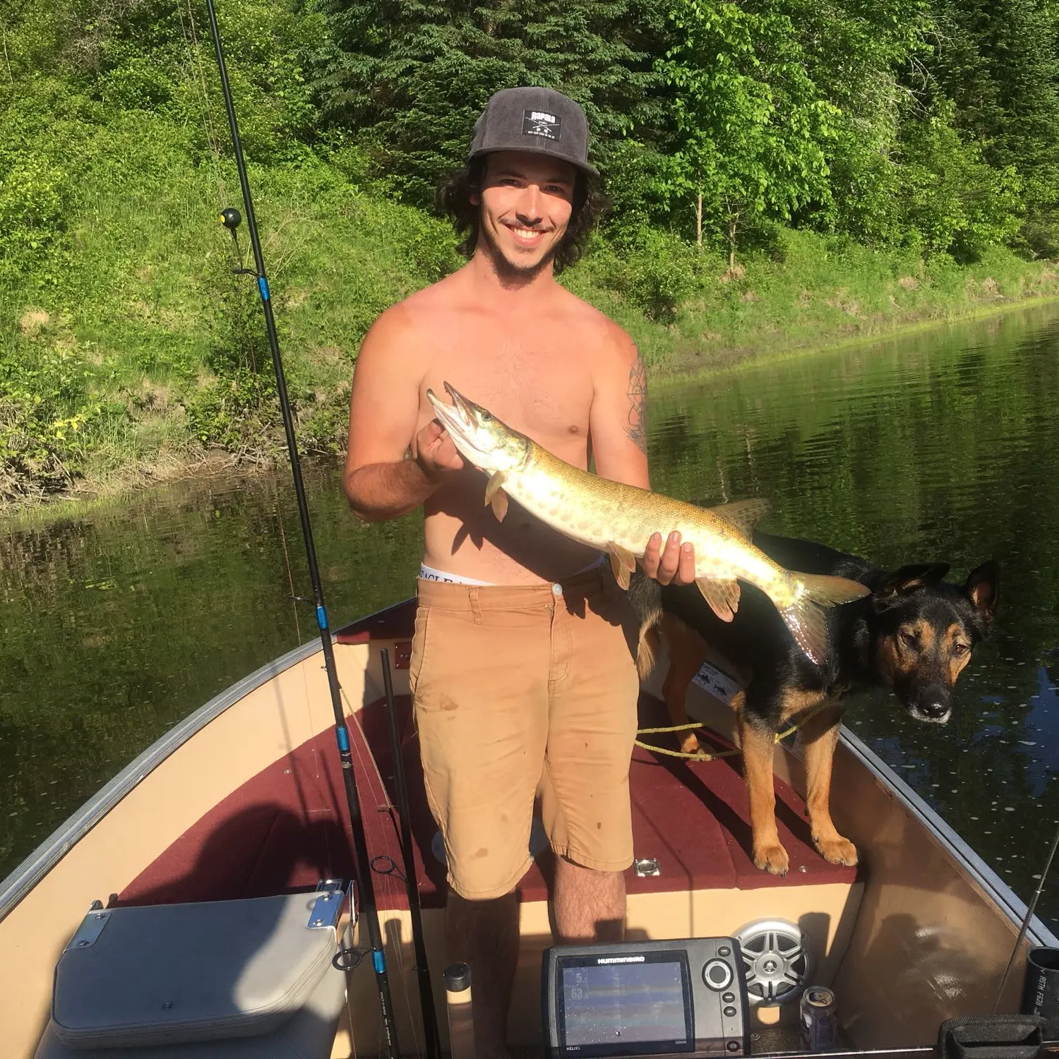 recently logged catches