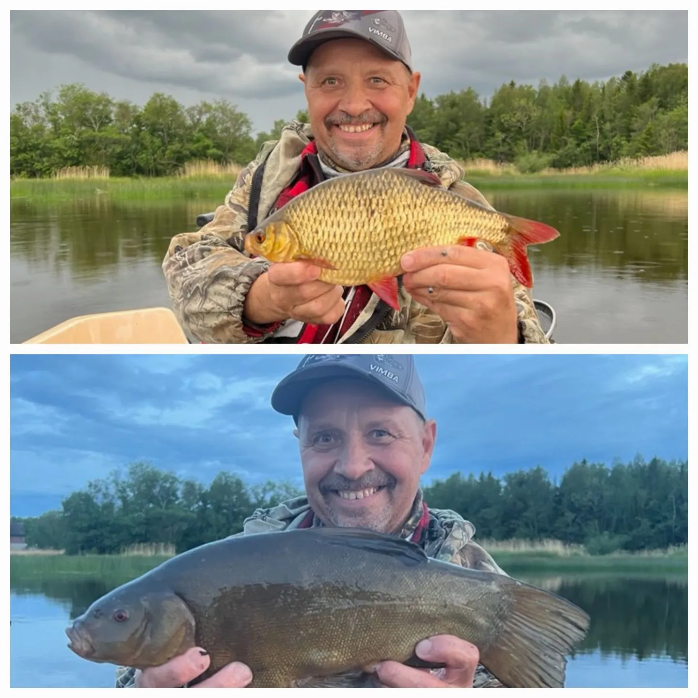 recently logged catches