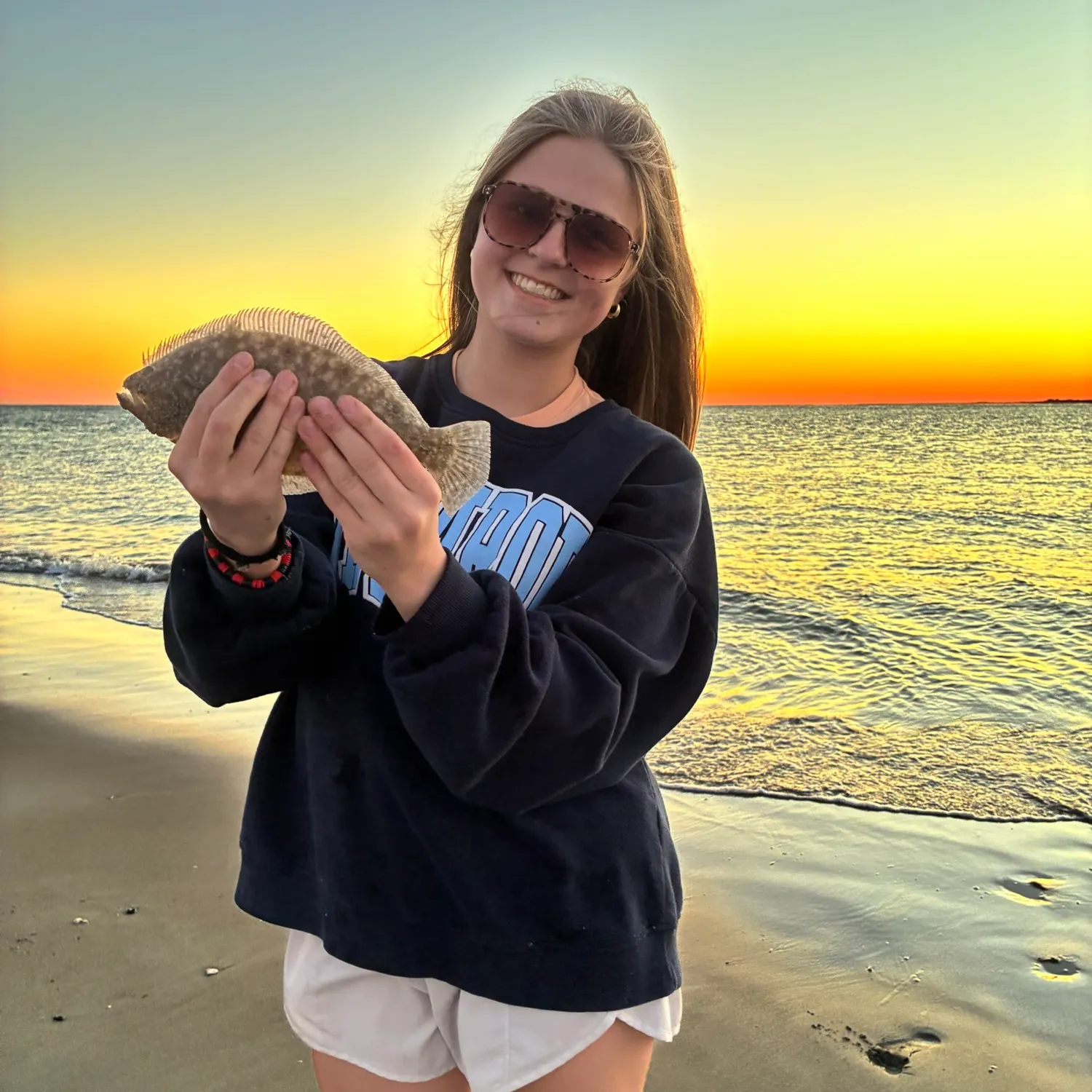Southern flounder caught on Fishbrain
